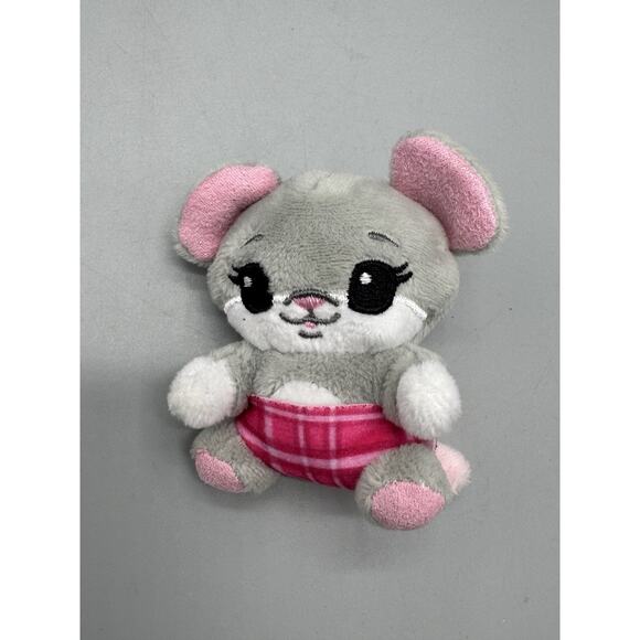 Tiny Tukkins Mini 4 Baby Mouse & 1 Squirrel Plush Lot W/ Set Of Cribs & Chair - Picture 11 of 16